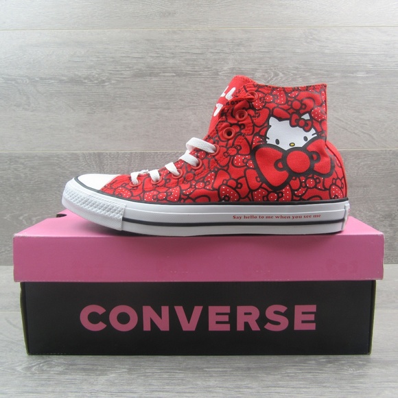 Converse Chuck Taylor All Star HI Hello Kitty - Picture 2 of 8